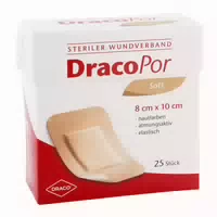 Dracopor Wundverband 10x8cm Steril Hautfarben