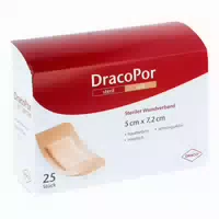 Dracopor Wundverband 7,2x5cm Steril Hautfarben