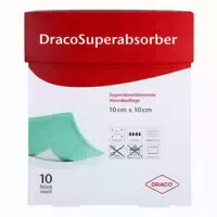 Dracosuperabsorber 10x10 cm Wundauflage