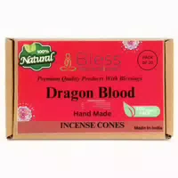Dragon Blood Handmade Incense Cones 20 Count Pack Organic Fo 1 st