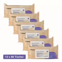 Drdeppe Spray in Qf Wipes Alkoholhaltige Flächendesinfektionstücher Flowpack