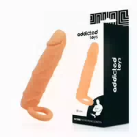 Addicted Toys Penishülle mit Riemen 1 st