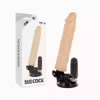 Basecock Realistischer Vibrator mit Fernbedienung
