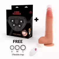 Cyber Dildo Master Huck mit Fernbedienung