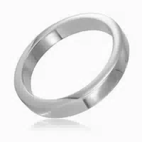 Metal Hard Cockring Metall Fat 1 St