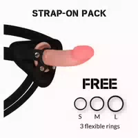 Rock Army Gurt Dual Density Tiger Realistischer Dildo