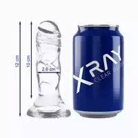 X Ray Durchsichtiger, Flexibler Dildo