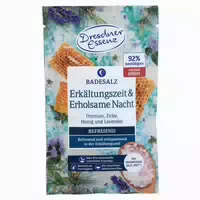 De Badesalz Erkältungszeit & Erholsame Nacht 60 G