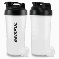 Eiweiß Shaker 2x 750ml Bpa Frei Proteinshakes Fitness Traini 1 st