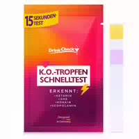 Drinkcheck K O Tropfen Schnelltest für Getränke 10 st