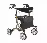 Drive Medical Nitro Sl Rollator Grau Metallic