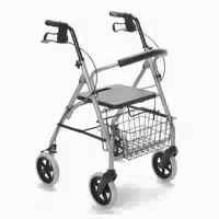 Drive Medical Rollator Gigo 2g Aus Aluminium, Mit Korb, Grau 1 St