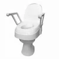 Drive Medical Toilettensitzerhöhung Tse 120 Plus mit Armlehnen Einfache Montage