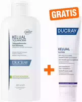 Ducray Kelual Squanorm Fettige Schuppen 200 ml Shampoo Gratis Ducray Elution Ausgl Shampoo 100 ml