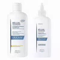 Ducray Shampoo Trockene Schuppen 400ml Tonikum 200ml