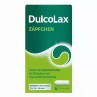 Dulcolax Zäpfchen Abführmittel bei Verstopfung mit Bisacodyl
