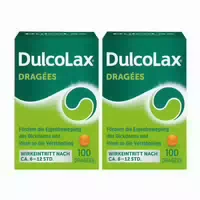 Dulcolax Dragées 2x 100stk I Planbare Hilfe Bei Verstopfung I Wirkt In 6–12 Stunden
