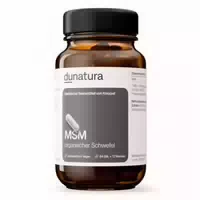 Dunatura Msm 500mg 84 Kapseln in Glasflasche Gelenke