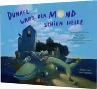 Dunkel Wars, der Mond Schien Helle