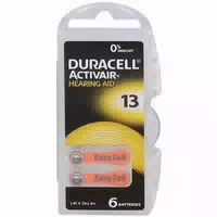 Batterien F Hörgeräte Duracell 13 6 st