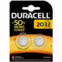 Duracell Lithium Knopfzelle 2032 2 st