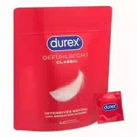 Durex Gefühlsecht Classic Kondome 20 st Durex Play Feel Gleitgel 50 ml Gel