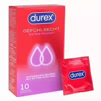 Durex Gefühlsecht Kondome Extra Feucht 10 st