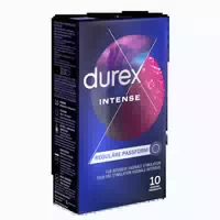 Intense – 10 Kondome mit Rippen, Noppen und Wärme Effekt 10 Kondome 10 st