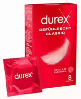 Kondome „gefühlsecht Classic“, Transparent