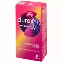 Durex Pleasure Me Gerippte Und Genoppte Kondome 10 Stk