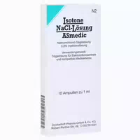 Isotone Nacl Lösung Asmedic Injektionslös 10x5 ml Injektionslösung