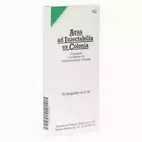 Aqua Ad Iniectabilia Ex Colonia Ampullen 10x2 ml