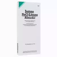 Isotone Nacl Lösung Asmedic Injektionslös 10x5 ml Injektionslösung