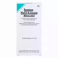 Isotone Nacl Lösung Asmedic Injektionslös 10x5 Ml Injektionslösung