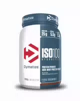 Dymatize Whey Protein Pulver Shake Hydrolysat Eiweiß Iso 100 Fudge Brownie
