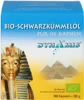 Dynamis Bio Schwarzkümmelöl Kapseln Pur Ägyptisch 60 st