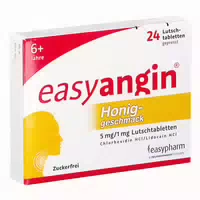Easyangin Honig 5mg 1mg Lutschtabletten