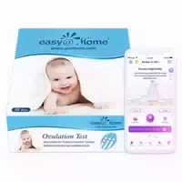 Easy@home Kinderwunsch 50 X Ovulationstest Fruchtbarkeitstests für Eisprung 1 st
