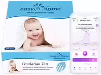 Easy@home Kinderwunsch 50 X Ovulationstest Fruchtbarkeitstests für Eisprung
