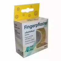 Um Easyplast Fingerpflaster Selbsth 2,5cmx5m Gelb Smil