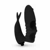 Easytoys Fingervibrator Vibrator aus Silikon in Schwarz 1 st