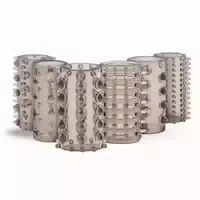 Easytoys Penisring Penishülle Aus Silikon Mit Noppen 5 St