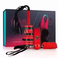 Secret Pleasure Chest »black Fantasy« Bdsm Set