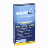 Snoreeze Schnarchlinderung Gaumenstreife 14 St