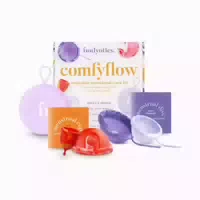 Bodyotics Comfydisc Menstruationsscheibe 2er Pack S & l – Bis zu 12 Std , Auslaufsicher