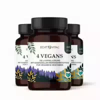 Echt Vital 4 Vegans die 1 Kapsel Lösung