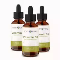 Echt Vital Vitamin D3 3 Flaschen 3x50 Ml