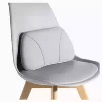 Echtes Rindsleder Kissen Lordosenstütze Memory 1 st
