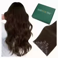 Extensions Clip Remy Echthaar Menschenhaar 35cm 5pcs 1 15 Cp 1 st