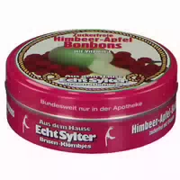 Echt Sylter Himbeer Apfel Bonbons Zuckerfrei 70 g Bonbons